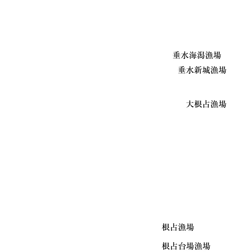 小浜水産の漁場